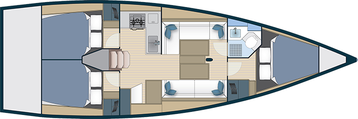More Boats More 40 mieten Biograd na Moru