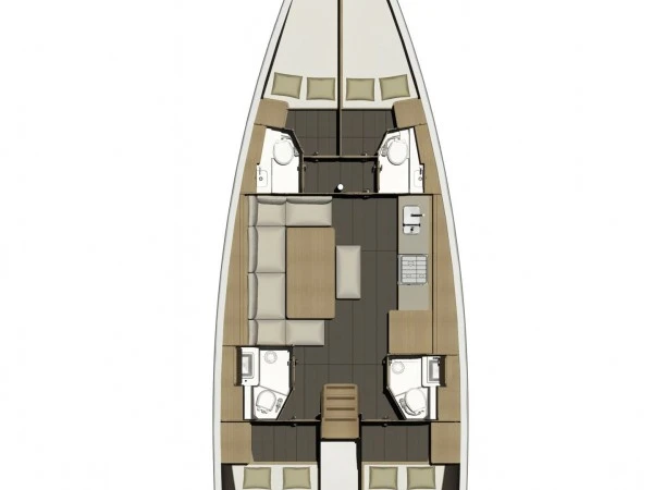 Ein Dufour Dufour 460 Grand Large mieten in Biograd na Moru