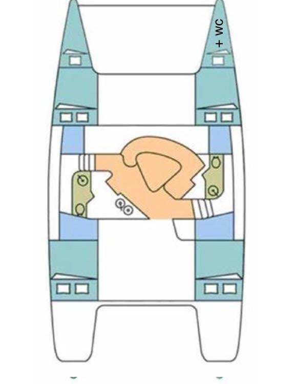 Vermietung Katamaran Fountaine Pajot mit Führerschein