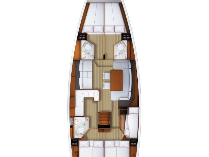 Jeanneau Jeanneau 53 mieten Lavrion