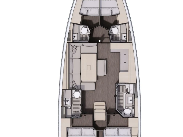 Segelboot mit oder ohne Skipper Dufour mieten in Kos