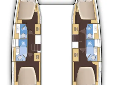 Boot mieten Préveza günstig Lagoon 42