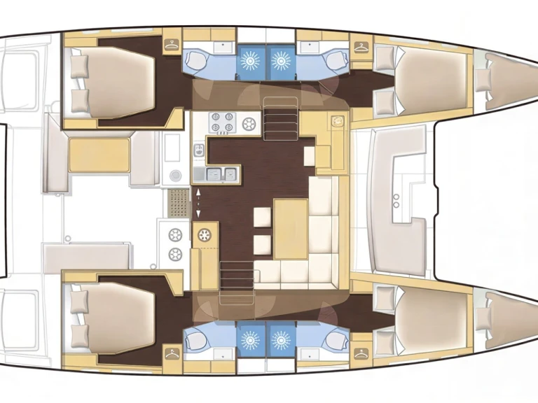 Katamaran mit oder ohne Skipper Lagoon mieten in Kos