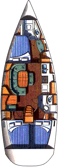 Boot mieten Kos günstig Oceanis 393 Clipper