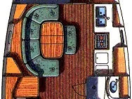 Boot mieten Kos günstig Oceanis 393 Clipper