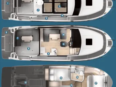 YachtCharter in Sukošan - Viknes Skilso 35 Panorama auf SamBoat