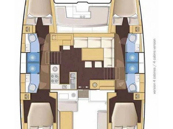 Ein Lagoon Lagoon 46 mieten in Kaštela