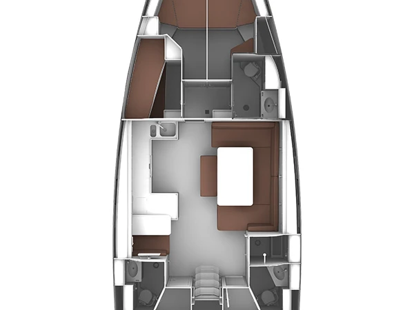 Bootsverleih Bavaria Cruiser 51 Seget Donji Samboat