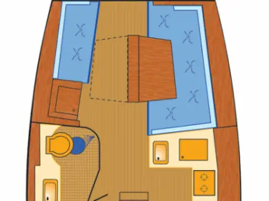 Segelboot mieten in Rogoznica - Hanse Hanse 418