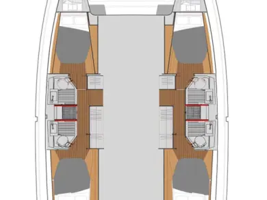 Ein Fountaine Pajot Astrea 42 mieten in Lefkáda