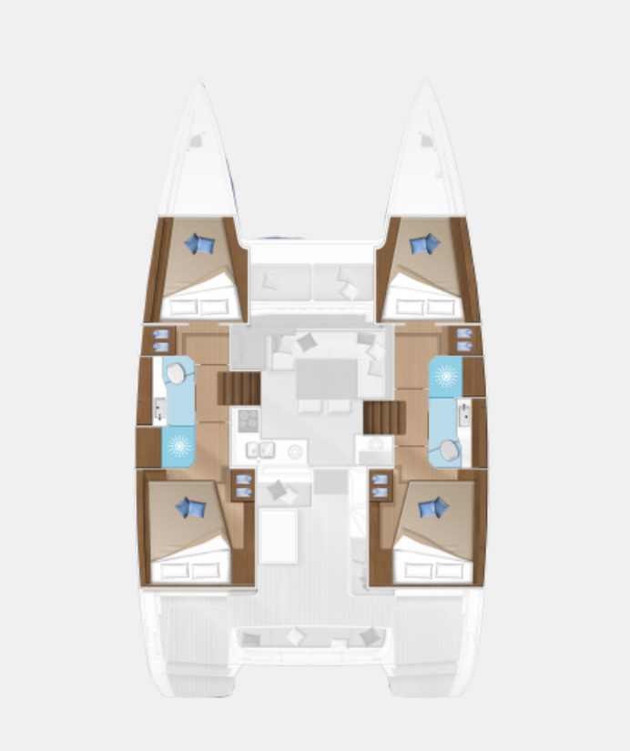 Katamaran mit oder ohne Skipper Lagoon mieten in Novi Vinodolski