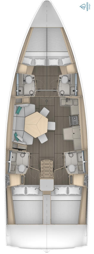 YachtCharter in Sukošan - Dufour Dufour 44 auf SamBoat