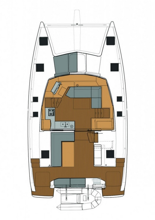YachtCharter in Trogir - Fountaine Pajot Lucia 40 auf SamBoat