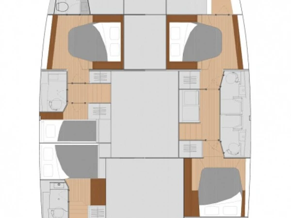 Bootsverleih Fountaine Pajot Saona 47 Rogoznica Samboat