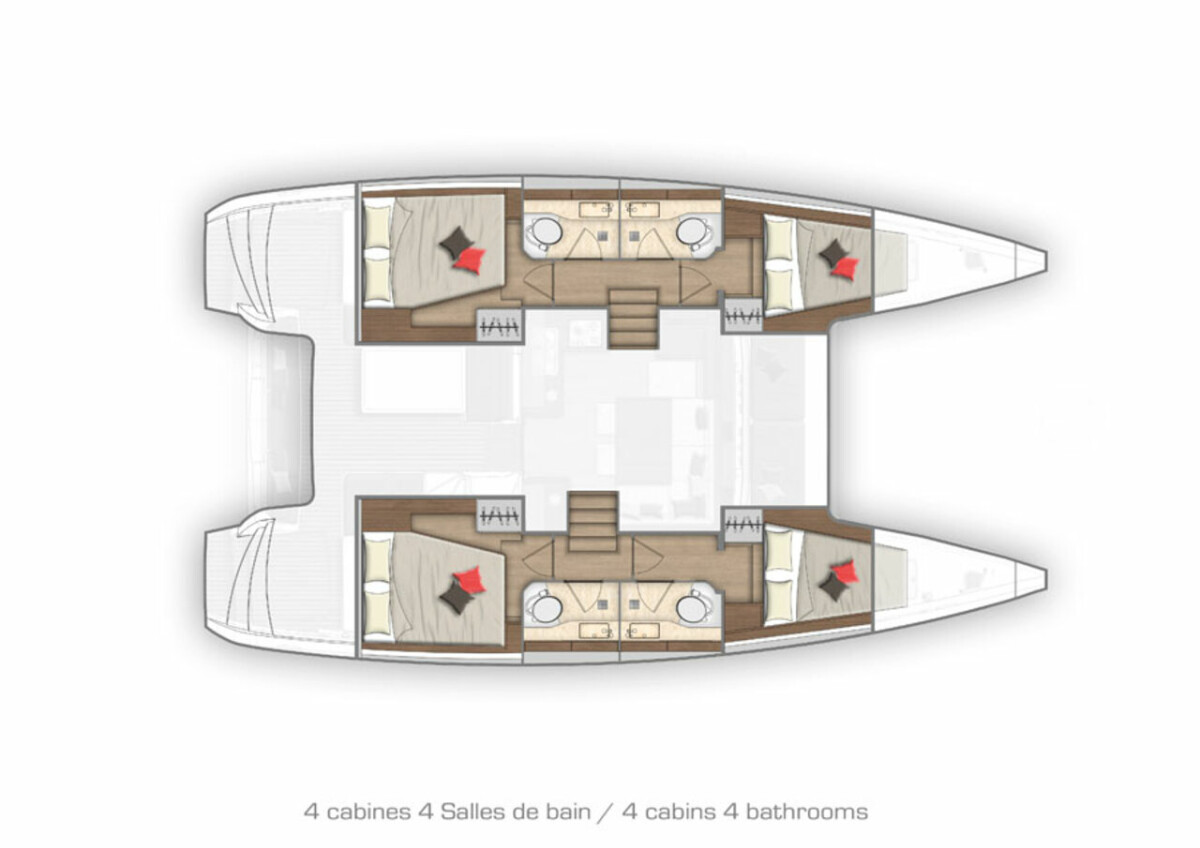 Bootsverleih Lagoon Lagoon 40 Komolac Samboat
