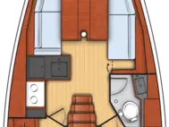 Boot mieten Split günstig Oceanis 35.1