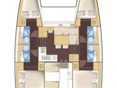 Katamaran mit oder ohne Skipper Lagoon mieten in Álimos