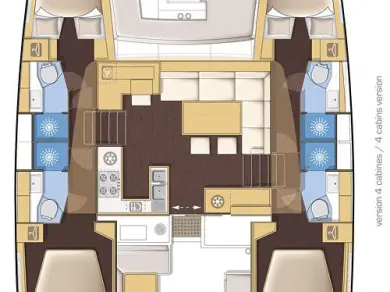 Katamaran mit oder ohne Skipper Lagoon mieten in Pálairos