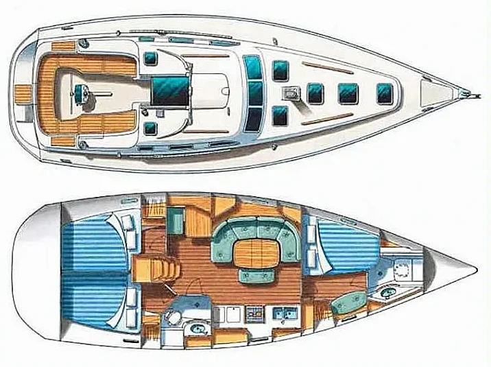 Ein Bénéteau Oceanis 393 Clipper mieten in Kallithea