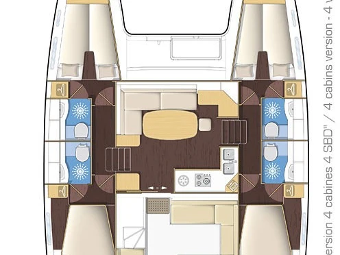 Boot mieten Turgutreis günstig Lagoon 400 S2