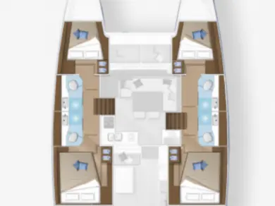 Ein Lagoon Lagoon 40 mieten in Fethiye