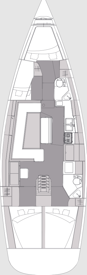YachtCharter in Punat - Elan Impression 45.1 auf SamBoat