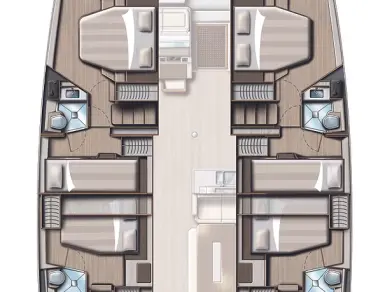 Katamaran mit oder ohne Skipper Bali mieten in Seget Donji