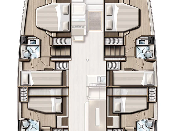 Vermietung Katamaran Bali mit Führerschein