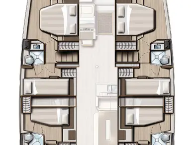 Vermietung Katamaran Bali mit Führerschein