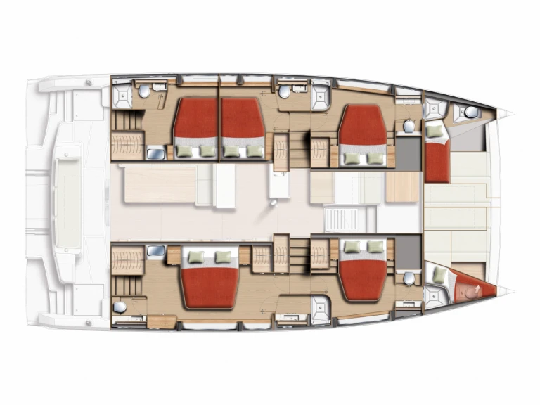 Bali Bali 5.2 - 5 + 2 cab. mieten Kaštela