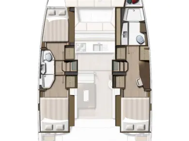 YachtCharter in Kaštela - Bali Bali Catsmart OW - 3 cab. auf SamBoat