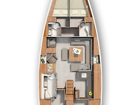 Segelboot mieten in Seget Donji - Hanse Hanse 455