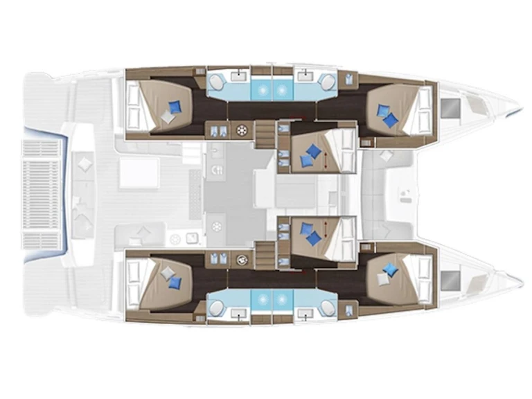 Katamaran mieten in Seget Donji - Lagoon Lagoon 51