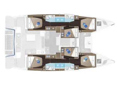 Katamaran mieten in Seget Donji - Lagoon Lagoon 51