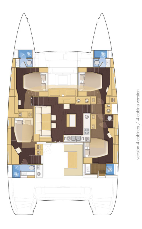 Ein Lagoon Lagoon 450 mieten in Tromsø