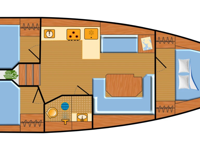 Boot mieten Palma de Mallorca günstig Bavaria C38