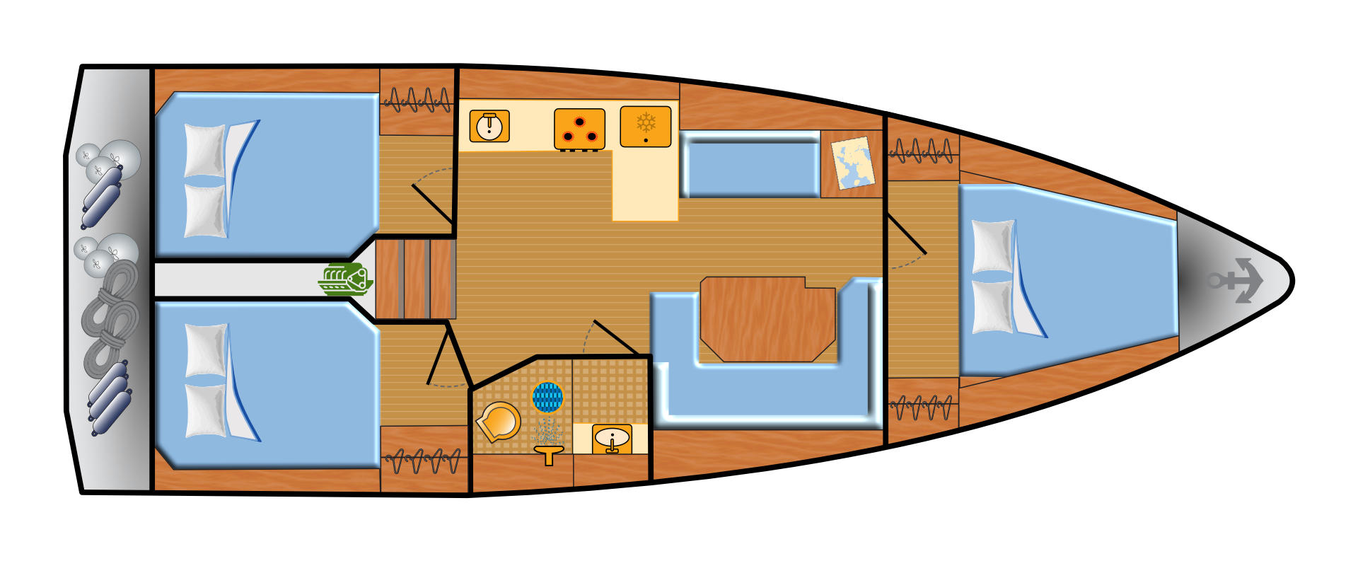 Boot mieten Palma de Mallorca günstig Bavaria C38