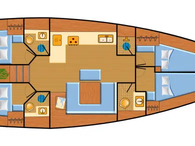 Bootsverleih Bavaria Cruiser 45 Palma de Mallorca Samboat
