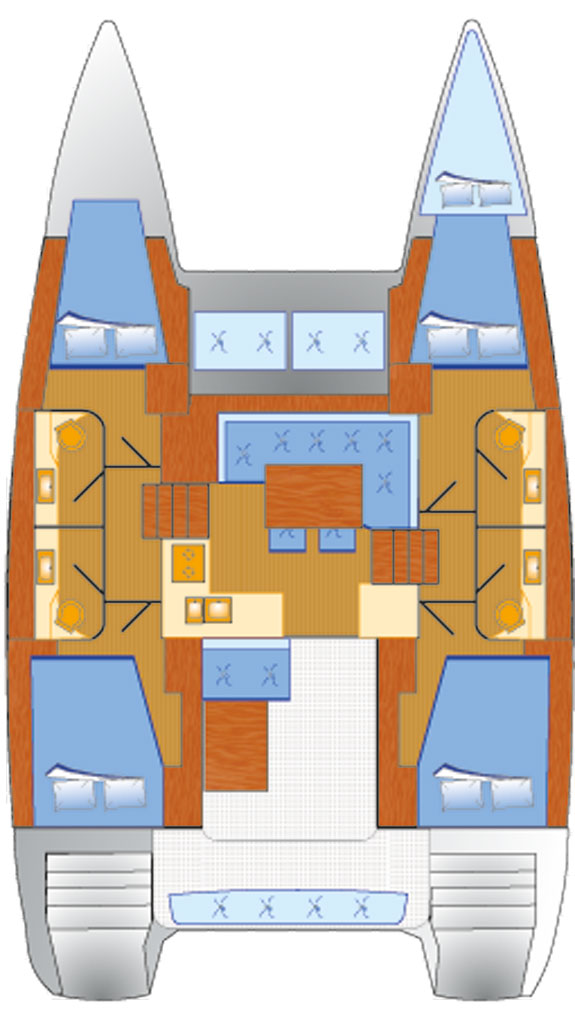 Bootsverleih Lagoon Lagoon 40 Can Pastilla Samboat