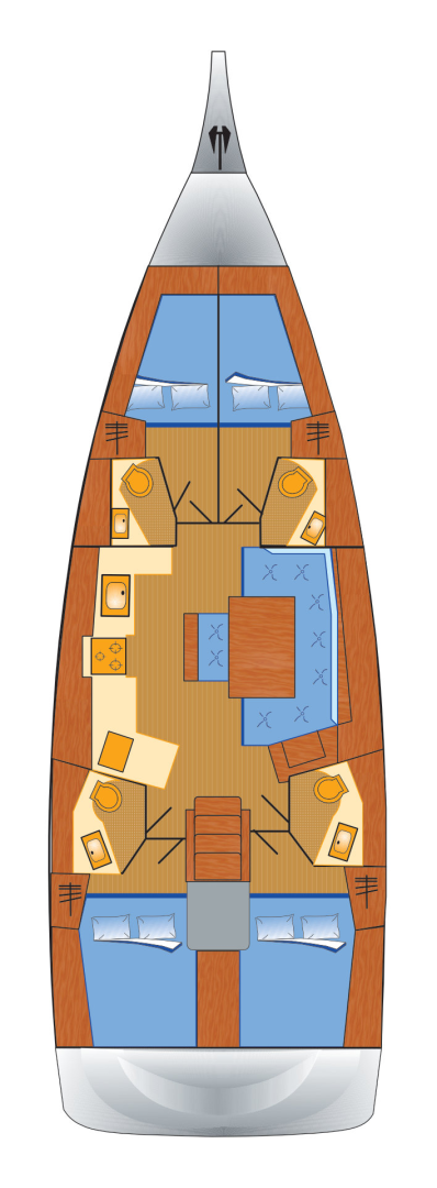 Boot mieten Can Pastilla günstig Oceanis 46.1