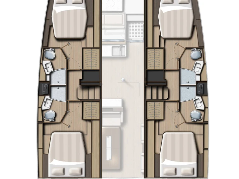 Vermietung Katamaran Bali mit Führerschein