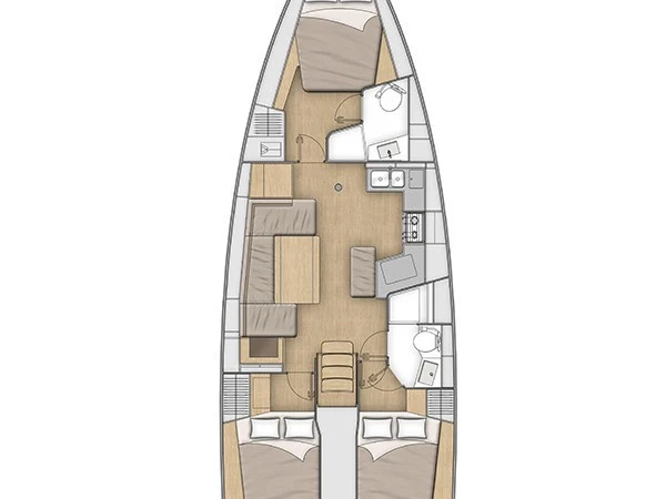 Ein Bénéteau Oceanis 40.1 mieten in Lefkáda