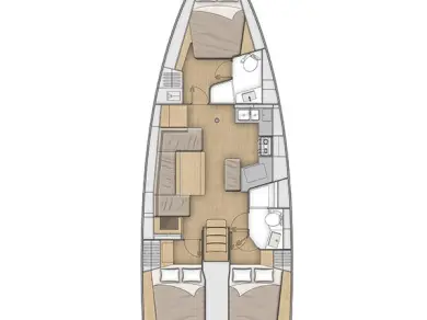 Ein Bénéteau Oceanis 40.1 mieten in Lefkáda
