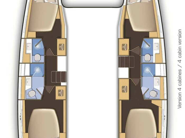 Boot mieten Salamína günstig Lagoon 42