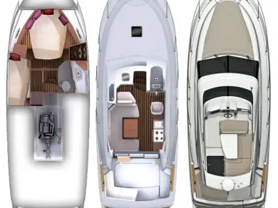 Motorboot mit oder ohne Skipper Bénéteau mieten in Split