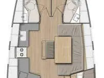 Ein Bénéteau Oceanis 46.1 mieten in Split