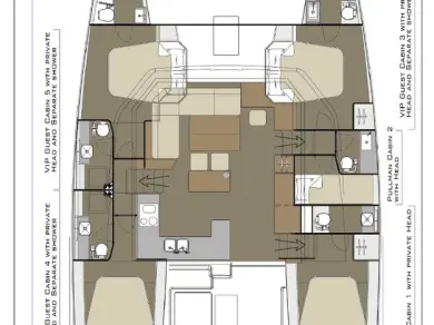 Ein Dufour Dufour Catamarans 48 Sail mieten in Pirovac