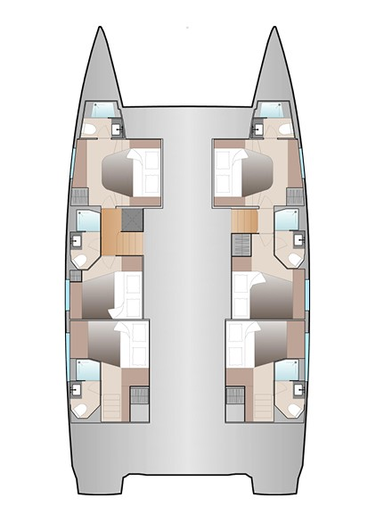 Fountaine Pajot Aura 51 mieten Trogir