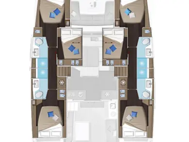 Katamaran mit oder ohne Skipper Lagoon mieten in Trogir