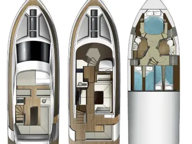 YachtCharter in Sukošan - Galeon Galeon 420 Fly - 3 cab. auf SamBoat